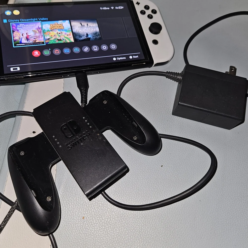 White Nintendo Switch OLED Console